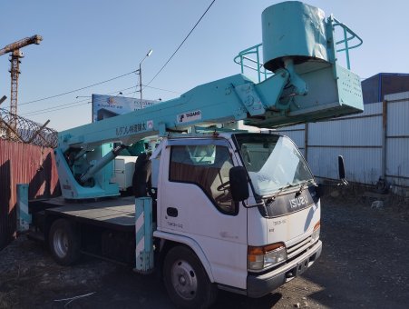ПРОДАН! Автовышка TADANO AT130TG, на базе  ISUZU ELF, 2001
