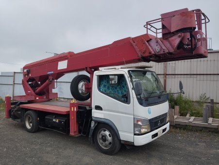 В НАЛИЧИИ! Автовышка AICHI SK22A, 2007г, 24м,  на базе MMC CANTER, 2007г, рама FE73DY