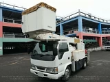 В наличии!!! Автовышка TADANO AT141, 15м, НА ГИДРАВЛИКЕ!!, на базе ISUZU ELF 2003г, 4,7л 11