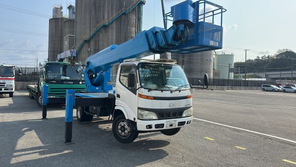 В пути! Автовышка AICHI SK22A,  высота 24м, на базе HINO DUTRO 2007г,  4л, б/п