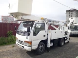 В НАЛИЧИИ!  Автовышка AICHI SH145,   максимальная рабочая высота 16м, на базе ISUZU ELF 1996г 6