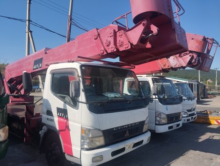 В НАЛИЧИИ!  Автовышка TADANO AT220TG,  24м, 2005г, на базе MMC CANTER 2005г, FE83EE
